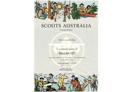 Membership Certificate Footer